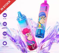 Fumot RandM Vape | Fumot RandM Tornado 00P230 15000 Vape-Gerät mit Akku und E-Liquid-Display Version 1 pinke Limonade