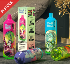 RandM Tornado Schweiz | RandM Tornado 00P2153 9000 Vape Pod Gerät 1 Stück Version 2 Kirsche