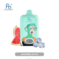 RandM Vape Kaufen | Fumot Original RandM Digital Box 00P22 12000-Akku und Liquid-Display-Vape-Gerät Wassermeloneneis
